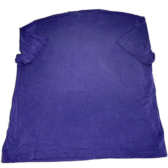 Concepts by Claiborne Vtg T-Shirt Ribbed Purple XL Men Soft - Picture 10 of 10